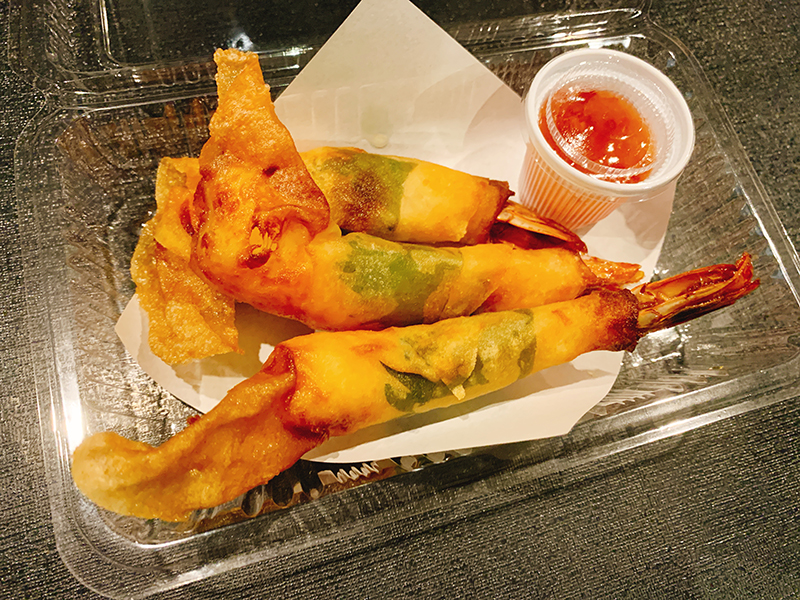 名張 テイクアウト 海老のベトナム風春巻き ゼロゼロワン